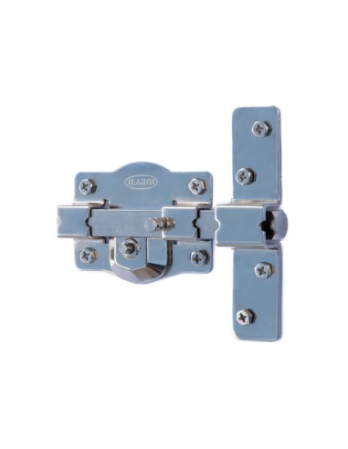 CERROJO 1202 BOTON 105MM NIQUELADO