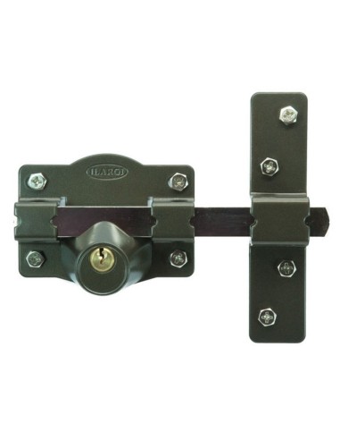 CERROJO 1203 LLAVE 105MM ESMALTADO