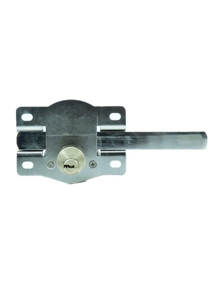 CERROJO 1203 LLAVE 105MM NIQUELADO
