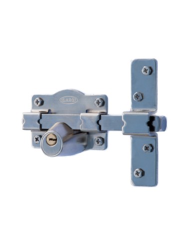 CERROJO 1203 LLAVE 105MM NIQUELADO
