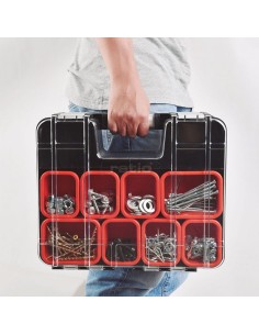 ORGANIZADOR DOBLE CARA 39X32.5X16.3CM. 2