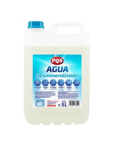 AGUA DESMINERALIZADA GARRAFA 5 LTS.