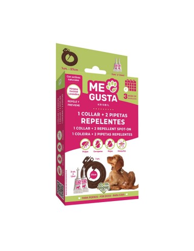 PACK REPELENTE COLLAR + 2 PIPETAS PERRO