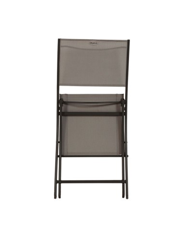 SILLA METÁLICA.PLEGABLE. GRAFITO