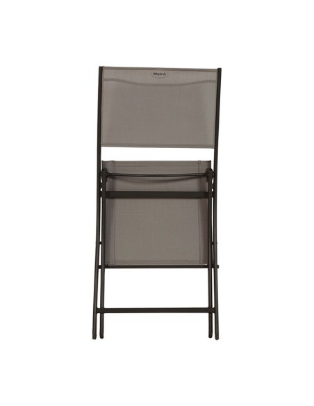 SILLA METÁLICA.PLEGABLE. GRAFITO