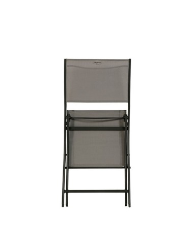 SILLA METÁLICA.PLEGABLE. GRAFITO