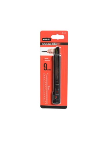 CORTADOR HOJA 9MM.BOQ.AUTO+LOCK RATIO