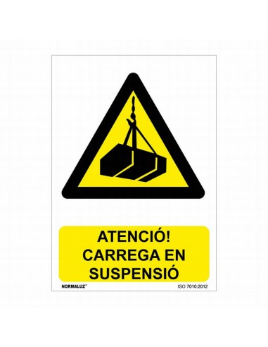 SEÑAL PERILL CARREGA EN SUSPENSIO