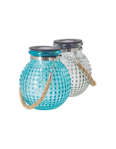 FAROL DE CRISTAL SOLAR LED IP44 12 UDS