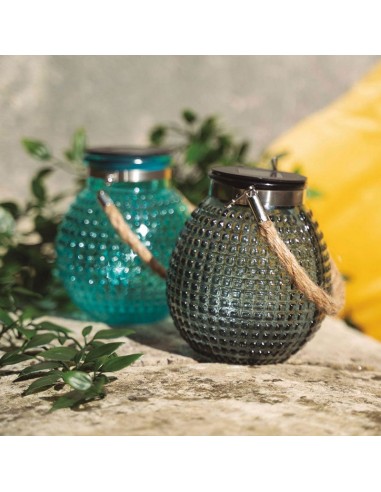 FAROL DE CRISTAL SOLAR LED IP44 12 UDS