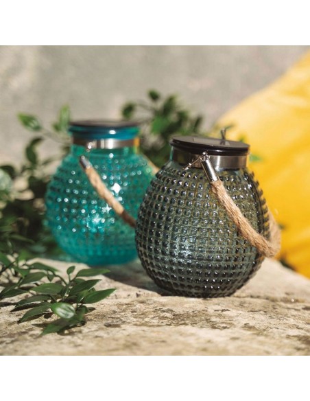 FAROL DE CRISTAL SOLAR LED IP44 12 UDS