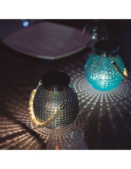 FAROL DE CRISTAL SOLAR LED IP44 12 UDS