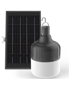 LED COLGANTE RECARGABLE Y SOLAR 5000K