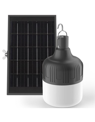 LED COLGANTE RECARGABLE Y SOLAR 5000K