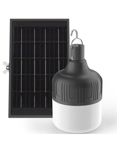 LED COLGANTE RECARGABLE Y SOLAR 5000K
