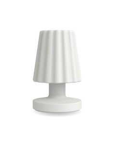 LÁMPARA SOBREMESA BLANCA RECARGABLE