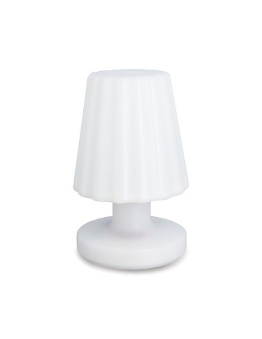 LÁMPARA SOBREMESA BLANCA RECARGABLE