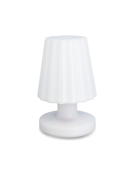 LÁMPARA SOBREMESA BLANCA RECARGABLE
