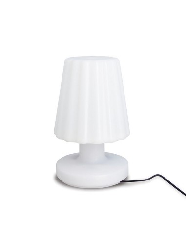 LÁMPARA SOBREMESA BLANCA RECARGABLE