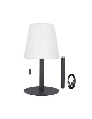 LÁMPARA SOBREMESA CONO RECARGABLE