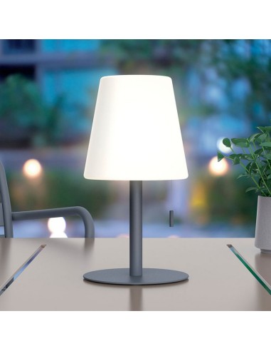 LÁMPARA SOBREMESA CONO RECARGABLE