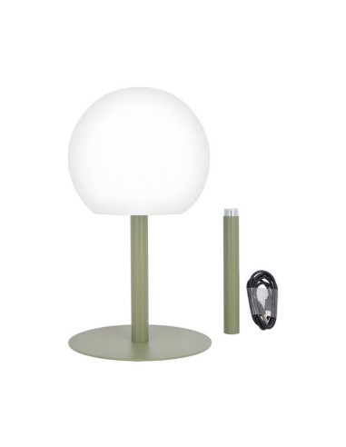 LÁMPARA SOBREMESA BOLA RECARGABLE