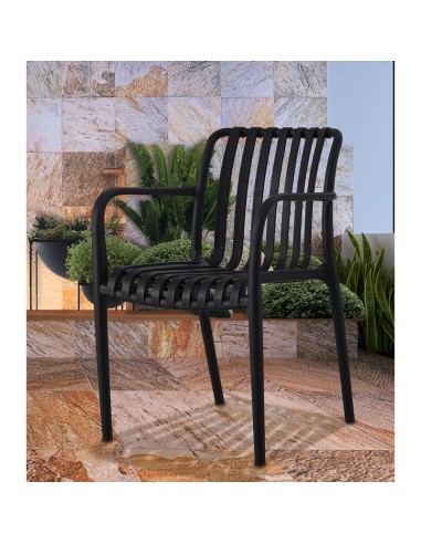 SILLA JARDIN GRETA NEGRA