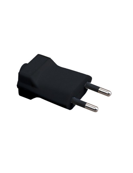 CLAVIJA 10A - 250V NEGRO DUOLEC