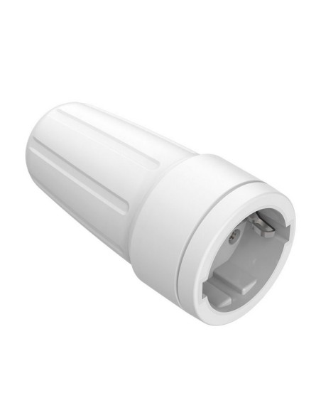 BASE TT 16A-250V CAUCHO BLANCO DUOLEC