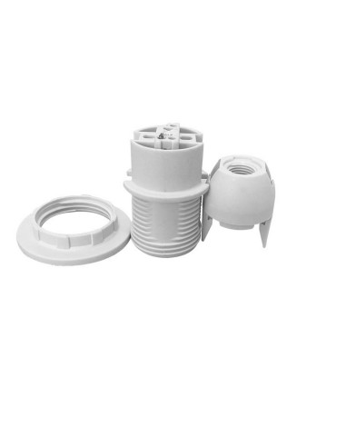 PORTALAMPARAS CON ARANDELA E14 BLA