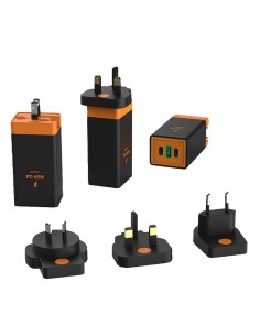 CARGADOR ADAPTADOR DE VIAJE DUOLEC