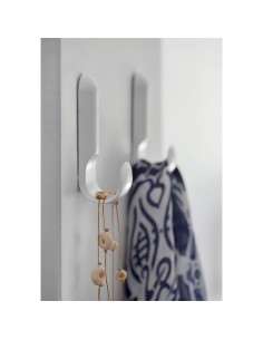 COLGADOR ADHESIVO ATLAS BLANCO 2