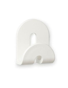 COLGADOR ADHESIVO CALMA BLANCO