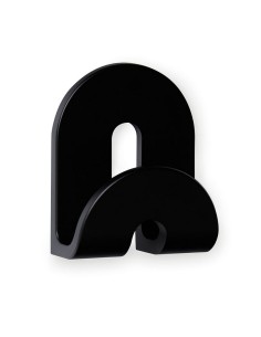 COLGADOR ADHESIVO CALMA NEGRO