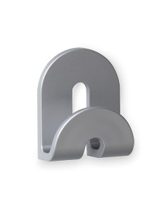 COLGADOR ADHESIVO CALMA CROMO MATE