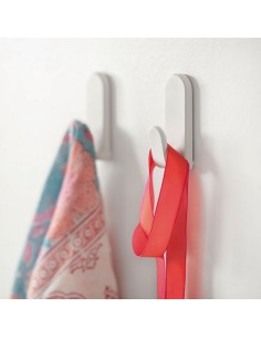 COLGADOR ADHESIVO TAGA BLANCO 2 UDES. 2