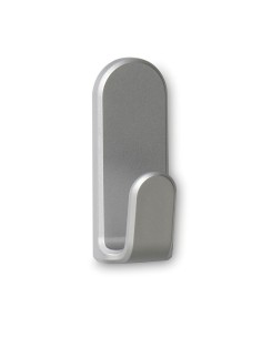 COLGADOR ADHESIVO TAGA CROMO MATE 2 UD.