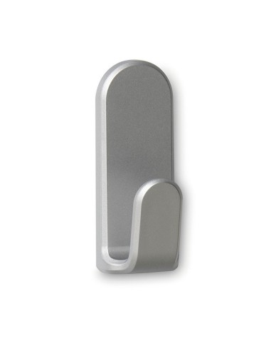 COLGADOR ADHESIVO TAGA CROMO MATE 2 UD.