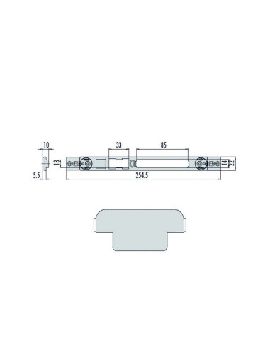 CERRADERO REG. PICAPORTE+PALANCA