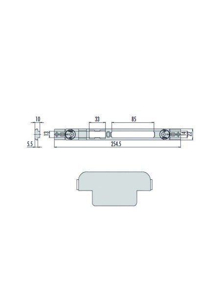 CERRADERO REG. PICAPORTE+PALANCA