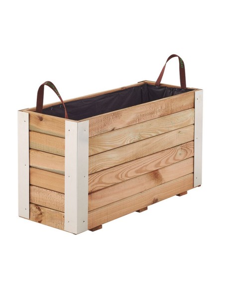 JARDINERA BAMBOU 80X30X43,5 CM, 72L