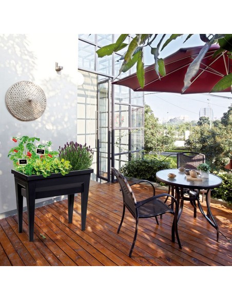 HUERTO URBANO VEG&TABLE CITY ANTRACITA