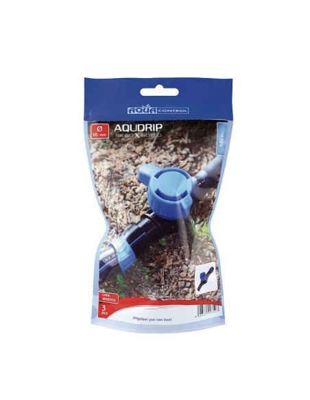 VÁLVULA CORTE  TUBO Ø16 MM CINTA PLANA