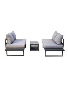 STELTON SOFA 2 PLAZAS + MESA AUXILIAR 2