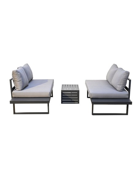 STELTON SOFA 2 PLAZAS + MESA AUXILIAR