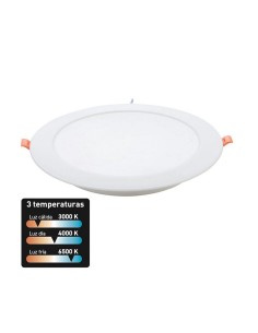 DOWNLIGHT LED REDONDO. EMPOTRAR. 18W-3CC