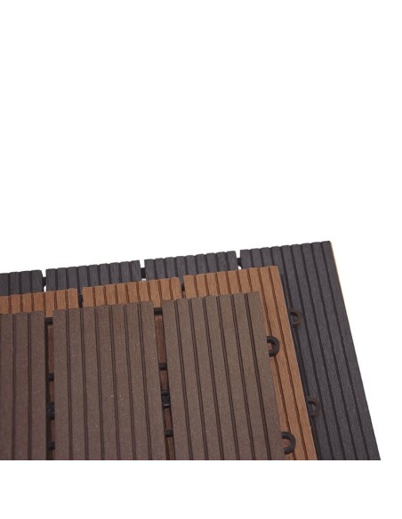 BALDOSA COMPOSITE 30x30x2 CM ANTRACITA