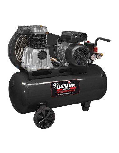 COMPRESOR CORREA 50L 3HP 230V CEVIK