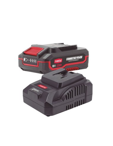 KIT BATERIA 18V Y CARGADOR Li-ion 2.0Ah