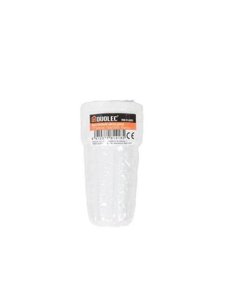BASE TT 16A-250V CAUCHO BLANCO DUOLEC
